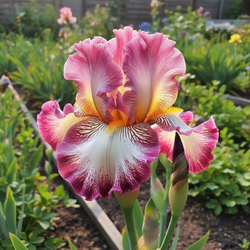 Rare iris seeds pink - 50, –